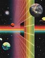 Picture of Space Rainbow Poster  _GroupedProduct_Rectangle_Portrait_Unframed_Print_Only_