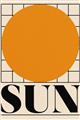 Picture of Sun Typography Poster _GroupedProduct_Rectangle_Portrait_Unframed_Print_Only_