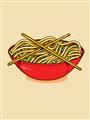 Picture of China Noodles _GroupedProduct_Rectangle_Portrait_Unframed_Print_Only_