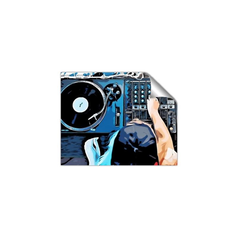 Picture of Music Dj Set  _GroupedProduct_Rectangle_Landscape_Unframed_Print_Only_