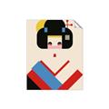 Picture of Geisha Retro Poster _GroupedProduct_Rectangle_Portrait_Unframed_Print_Only_