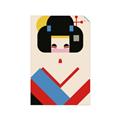 Picture of Geisha Retro Poster _GroupedProduct_Rectangle_Portrait_Unframed_Print_Only_