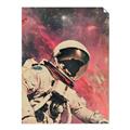 Picture of Astronaut in  Space _GroupedProduct_Rectangle_Portrait_Unframed_Print_Only_