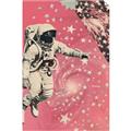 Picture of Astronaut in  Space _GroupedProduct_Rectangle_Portrait_Unframed_Print_Only_