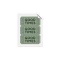 Picture of Good Times Poster _GroupedProduct_Rectangle_Portrait_Unframed_Print_Only_