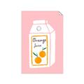 Picture of Orange Juice Poster _GroupedProduct_Rectangle_Portrait_Unframed_Print_Only_