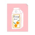 Picture of Orange Juice Poster _GroupedProduct_Rectangle_Portrait_Unframed_Print_Only_