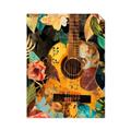 Picture of Music Guitar Collage  _GroupedProduct_Rectangle_Portrait_Unframed_Print_Only_