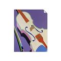 Picture of Retro Style Violin _GroupedProduct_Rectangle_Portrait_Unframed_Print_Only_