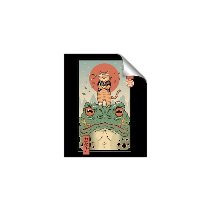 Picture of Catana  Frog Poster _GroupedProduct_Rectangle_Portrait_Unframed_Print_Only_