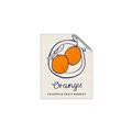 Picture of Food Art - Oranges Valencia Fruit Market _GroupedProduct_Rectangle_Portrait_Unframed_Print_Only_