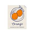 Picture of Food Art - Oranges Valencia Fruit Market _GroupedProduct_Rectangle_Portrait_Unframed_Print_Only_