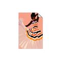 Picture of Dancer & Flourish Poster _GroupedProduct_Rectangle_Portrait_Unframed_Print_Only_