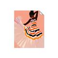 Picture of Dancer & Flourish Poster _GroupedProduct_Rectangle_Portrait_Unframed_Print_Only_