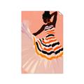 Picture of Dancer & Flourish Poster _GroupedProduct_Rectangle_Portrait_Unframed_Print_Only_