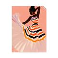 Picture of Dancer & Flourish Poster _GroupedProduct_Rectangle_Portrait_Unframed_Print_Only_
