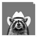 Picture of Wyatt The Cowboy Raccoon _GroupedProduct_Square_Unframed_Print_Only_