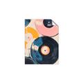 Picture of Retro Vinyl Records Poster _GroupedProduct_Rectangle_Portrait_Unframed_Print_Only_