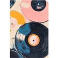 Picture of Retro Vinyl Records Poster _GroupedProduct_Rectangle_Portrait_Unframed_Print_Only_