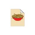 Picture of China Noodles _GroupedProduct_Rectangle_Portrait_Unframed_Print_Only_
