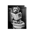 Picture of Potty Pooch _GroupedProduct_Rectangle_Portrait_Unframed_Print_Only_