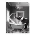 Picture of Joyful Elephant Bath Time _GroupedProduct_Rectangle_Portrait_Unframed_Print_Only_