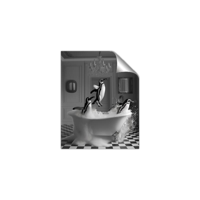 Picture of Penguin Party _GroupedProduct_Rectangle_Portrait_Unframed_Print_Only_