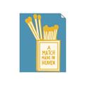 Picture of A Match May in Heaven Poster _GroupedProduct_Rectangle_Portrait_Unframed_Print_Only_