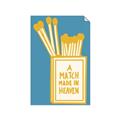 Picture of A Match May in Heaven Poster _GroupedProduct_Rectangle_Portrait_Unframed_Print_Only_