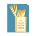 Picture of A Match May in Heaven Poster _GroupedProduct_Rectangle_Portrait_Unframed_Print_Only_