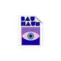 Picture of Bauhaus Eye Poster _GroupedProduct_Rectangle_Portrait_Unframed_Print_Only_