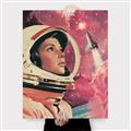 Picture of Astronaut in Space _GroupedProduct_Rectangle_Portrait_Canvas_