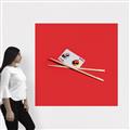 Picture of Sushi card _GroupedProduct_Square_Canvas_