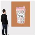 Picture of Caffeeine Queen Poster _GroupedProduct_Rectangle_Portrait_Canvas_