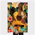 Picture of Music Guitar Collage  _GroupedProduct_Rectangle_Portrait_Canvas_