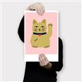 Picture of Maneki Neko – Lucky Cat _GroupedProduct_Rectangle_Portrait_Canvas_
