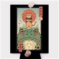 Picture of Catana  Frog Poster _GroupedProduct_Rectangle_Portrait_Canvas_