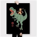 Picture of Catana T-Rex _GroupedProduct_Rectangle_Portrait_Canvas_