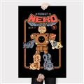 Picture of Robo Neko Cat Poster _GroupedProduct_Rectangle_Portrait_Canvas_
