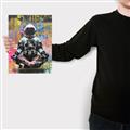 Picture of Retro Spaceman Poster _GroupedProduct_Rectangle_Portrait_Canvas_