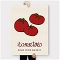 Picture of Food Art - Tomatoes Rome Food Market _GroupedProduct_Rectangle_Portrait_Canvas_