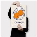 Picture of Food Art - Oranges Valencia Fruit Market _GroupedProduct_Rectangle_Portrait_Canvas_