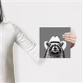 Picture of Wyatt The Cowboy Raccoon _GroupedProduct_Square_Canvas_