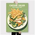Picture of Caesar Salad Poster _GroupedProduct_Rectangle_Portrait_Canvas_