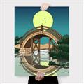 Picture of Japanese Bridge _GroupedProduct_Rectangle_Portrait_Canvas_