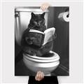 Picture of Plus Size Kitty on the Loo _GroupedProduct_Rectangle_Portrait_Canvas_