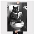 Picture of Plus Size Kitty on the Loo _GroupedProduct_Rectangle_Portrait_Canvas_