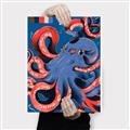Picture of Tentacle Whirl Poster _GroupedProduct_Rectangle_Portrait_Canvas_