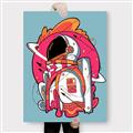 Picture of Space Explorer Poster _GroupedProduct_Rectangle_Portrait_Canvas_