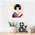 Picture of Geisha Retro Poster _GroupedProduct_Rectangle_Portrait_Canvas_